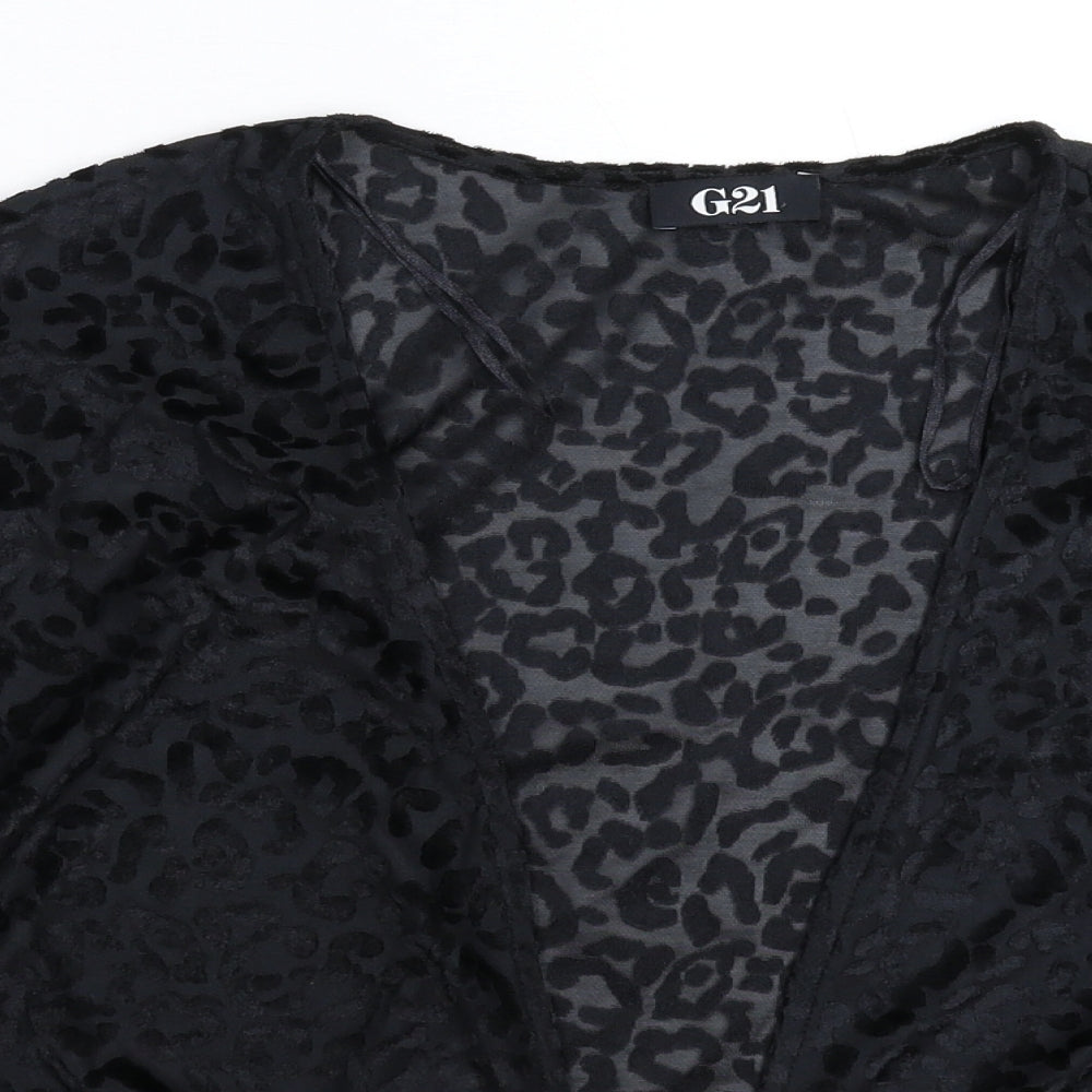 George Womens Black   Cardigan Jumper Size S