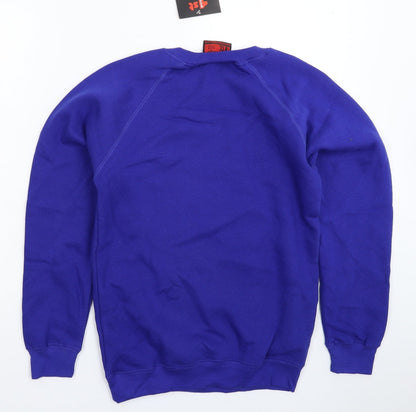 1st Class Clothes Boys Blue   Pullover Sweatshirt Size 11-12 Years