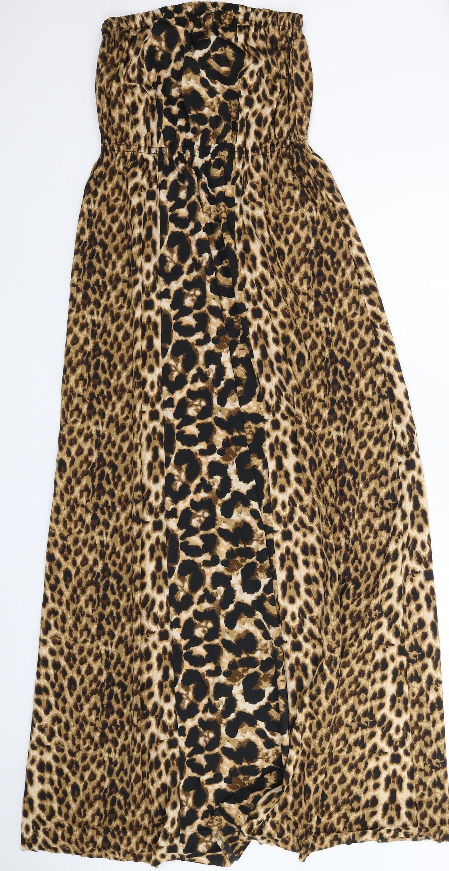 Ocean Club Womens Multicoloured Animal Print  Fit & Flare  Size 8