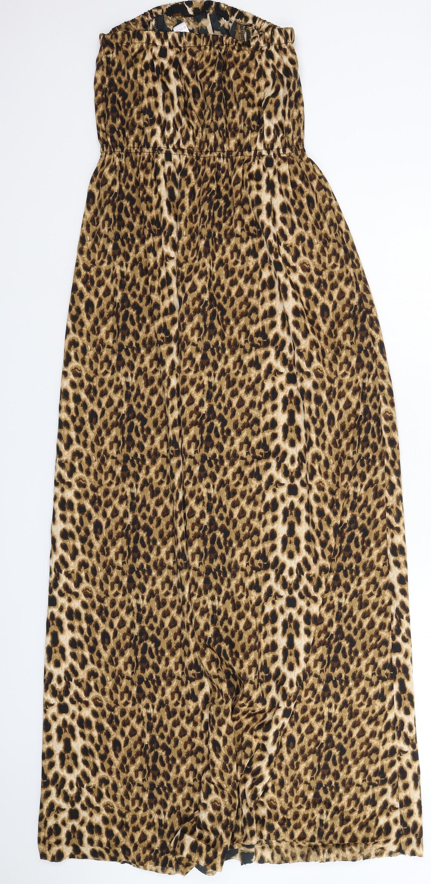 Ocean Club Womens Multicoloured Animal Print  Fit & Flare  Size 8