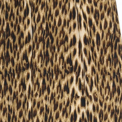 Ocean Club Womens Multicoloured Animal Print  Fit & Flare  Size 8