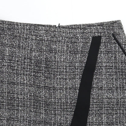 BHS Womens Grey   A-Line Skirt Size 10