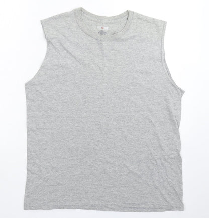 Preworn Mens Grey    T-Shirt Size S