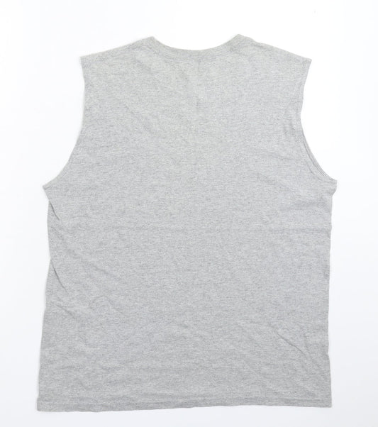 Preworn Mens Grey    T-Shirt Size S