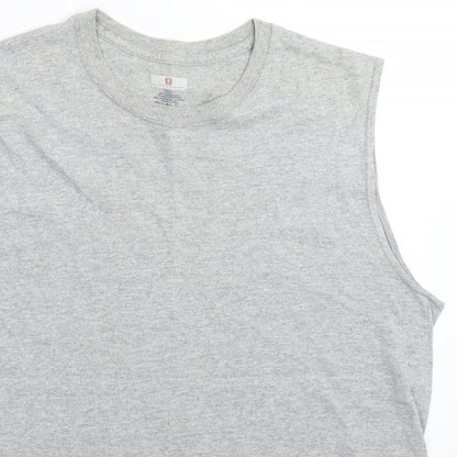 Preworn Mens Grey    T-Shirt Size S