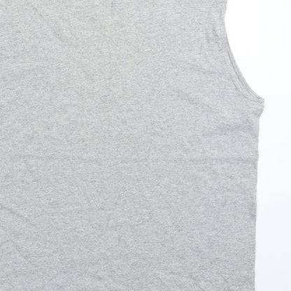 Preworn Mens Grey    T-Shirt Size S