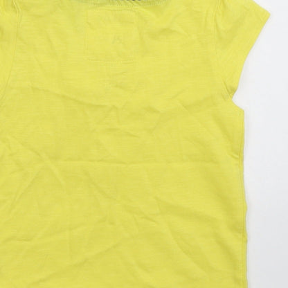 TU Girls Yellow   Basic T-Shirt Size 12-18 Months