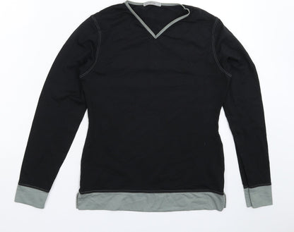 Womens UK Size 14 Marks and Spencer Black Pullover Jumper