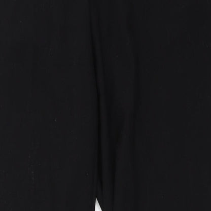 Womens UK Size 31 in Marks and Spencer Regular Fit  Black Trousers