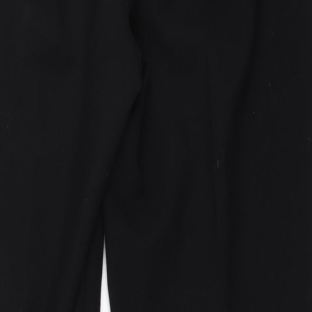 Womens UK Size 31 in Marks and Spencer Regular Fit  Black Trousers