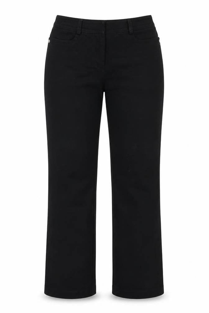 Michel Rene Womens Black   Trousers  Size 40 L28 in