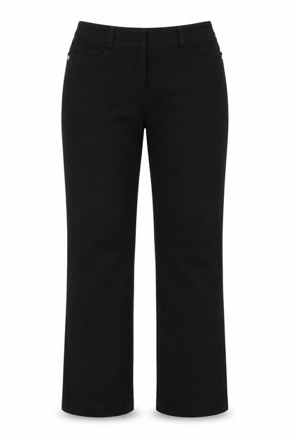 Michel Rene Womens Black   Trousers  Size 40 L28 in