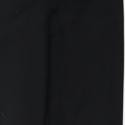 Michel Rene Womens Black   Trousers  Size 40 L28 in