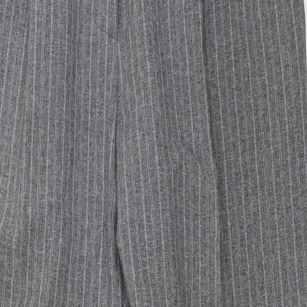 Womens UK Size 14 Marks and Spencer Regular Fit  Grey Trousers