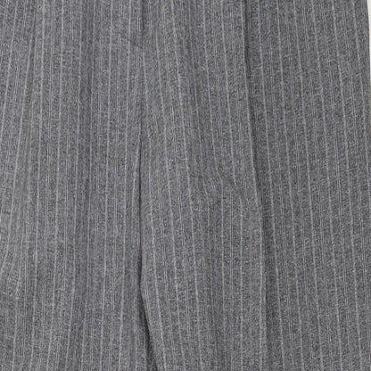 Womens UK Size 14 Marks and Spencer Regular Fit  Grey Trousers