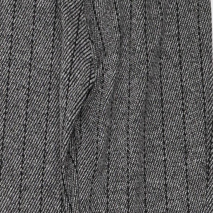 Womens UK Size 8 River Island Regular Fit Capri Black Trousers