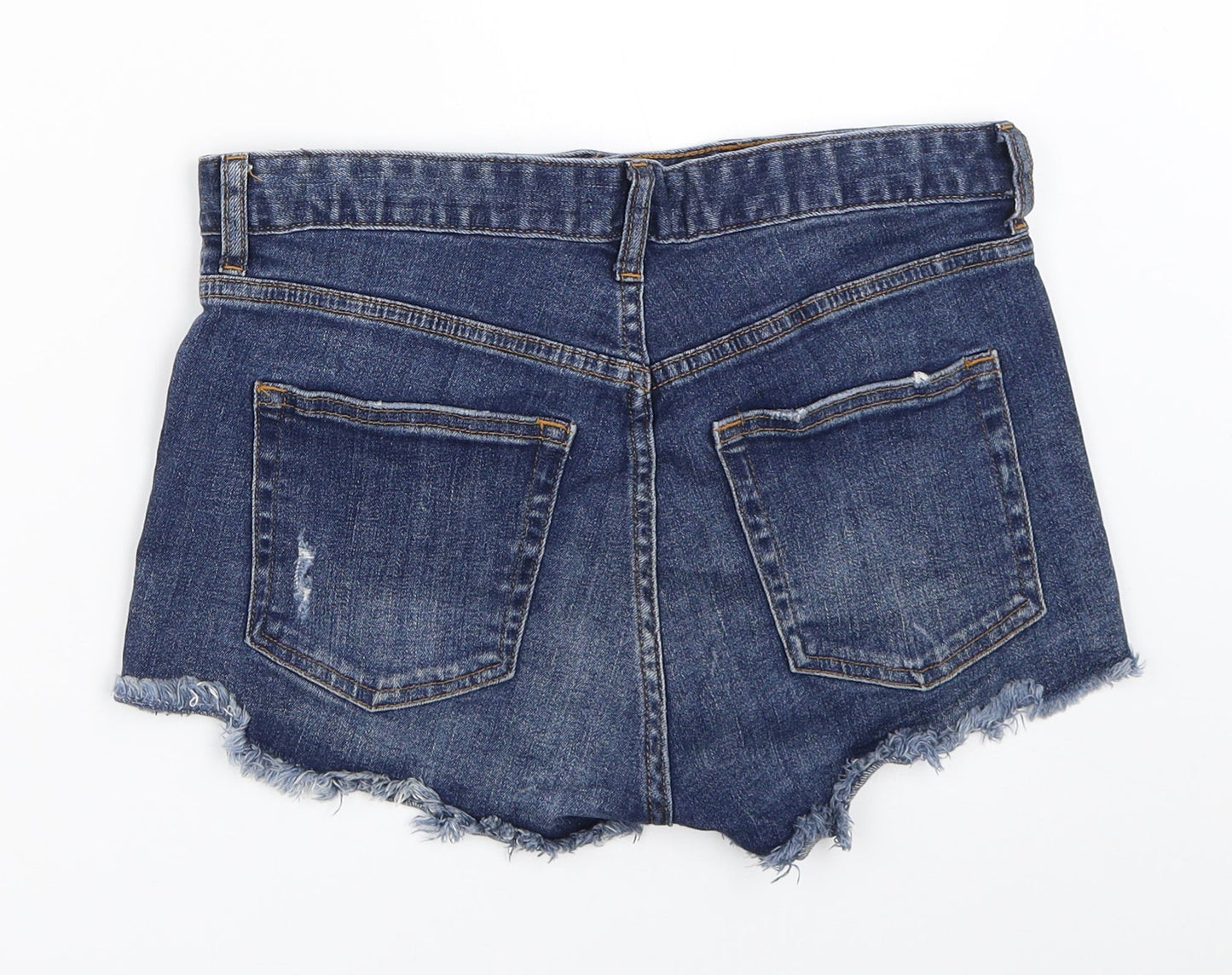 H&M Womens Blue   Hot Pants Shorts Size 36