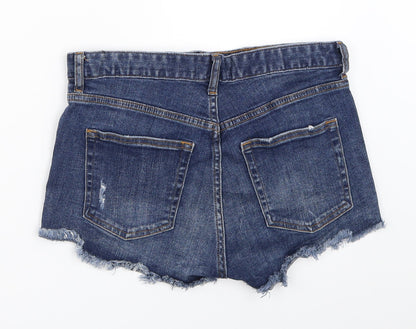 H&M Womens Blue   Hot Pants Shorts Size 36
