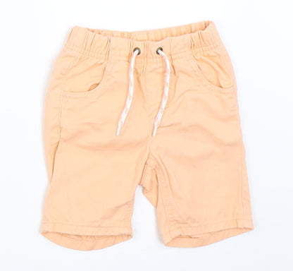 Nutmeg Boys Orange   Cropped Trousers Size 12-18 Months