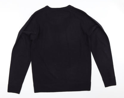 Hutson Harbour Mens Blue   Pullover Jumper Size M