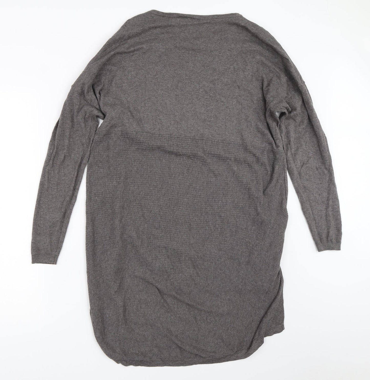 Womens UK Size 10 Warehouse Grey Pullover Jumper