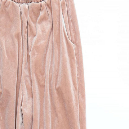 Womens UK Size 6 Preworn Regular Fit Jogger Pink Trousers