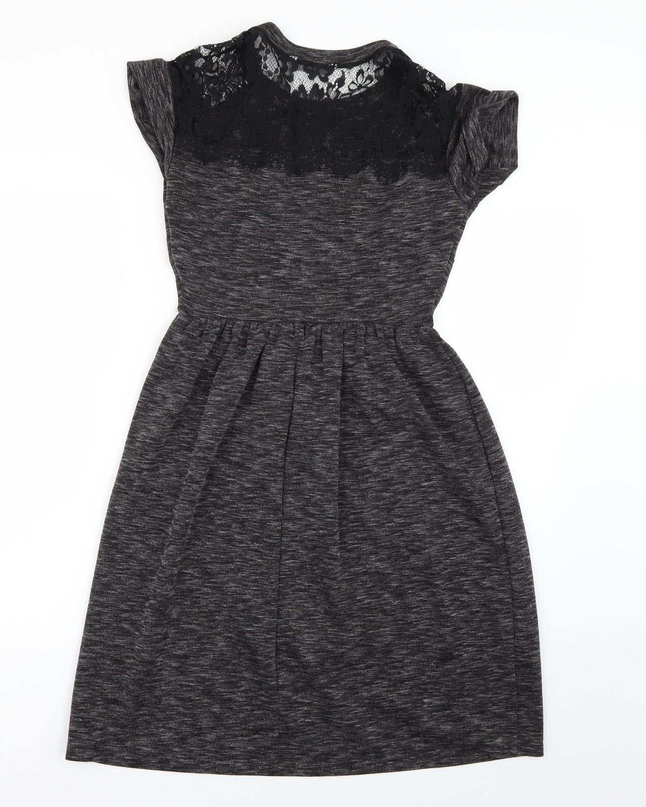 George Womens Grey   Fit & Flare  Size 8