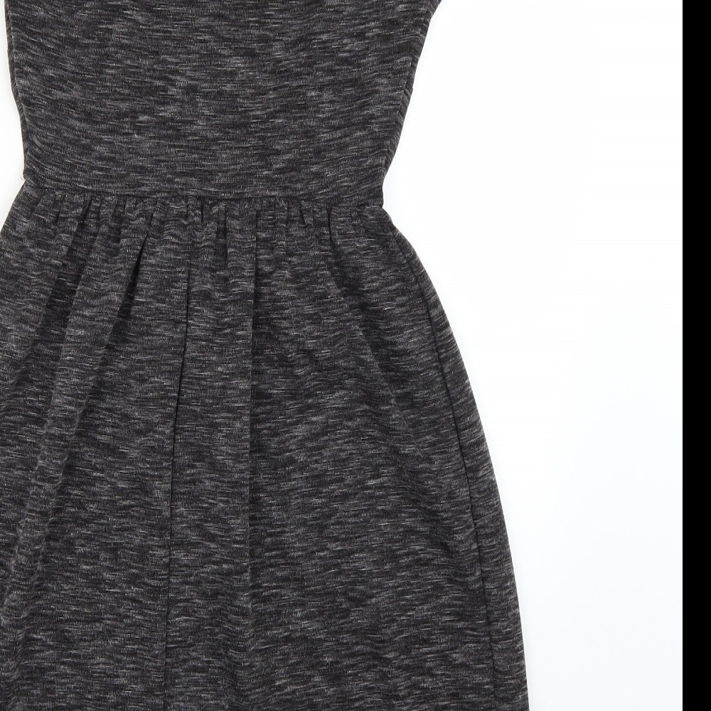 George Womens Grey   Fit & Flare  Size 8