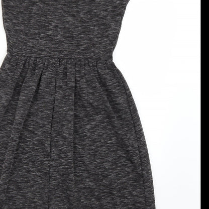 George Womens Grey   Fit & Flare  Size 8