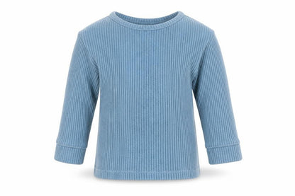 Front view of George Baby Blue Basic T-Shirt, size 6-9, Months