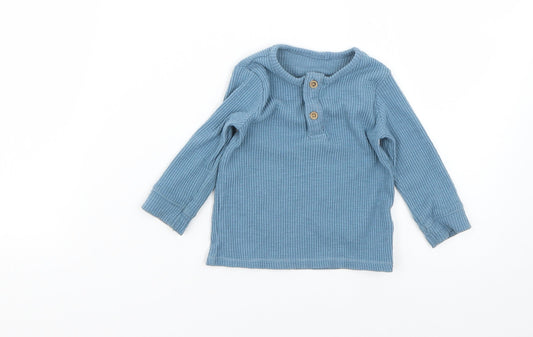 George Baby Blue   Basic T-Shirt Size 6-9 Months