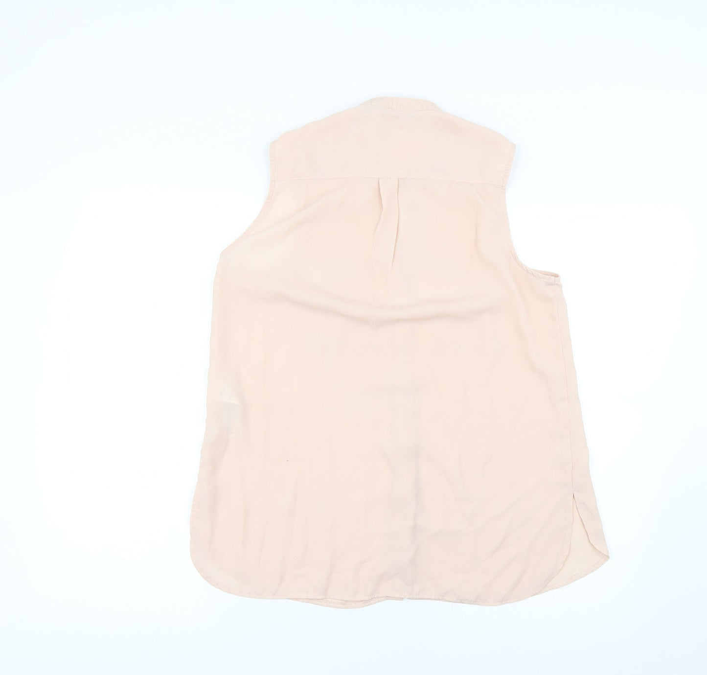 Womens UK Size 8 New Look Pink Basic Blouse