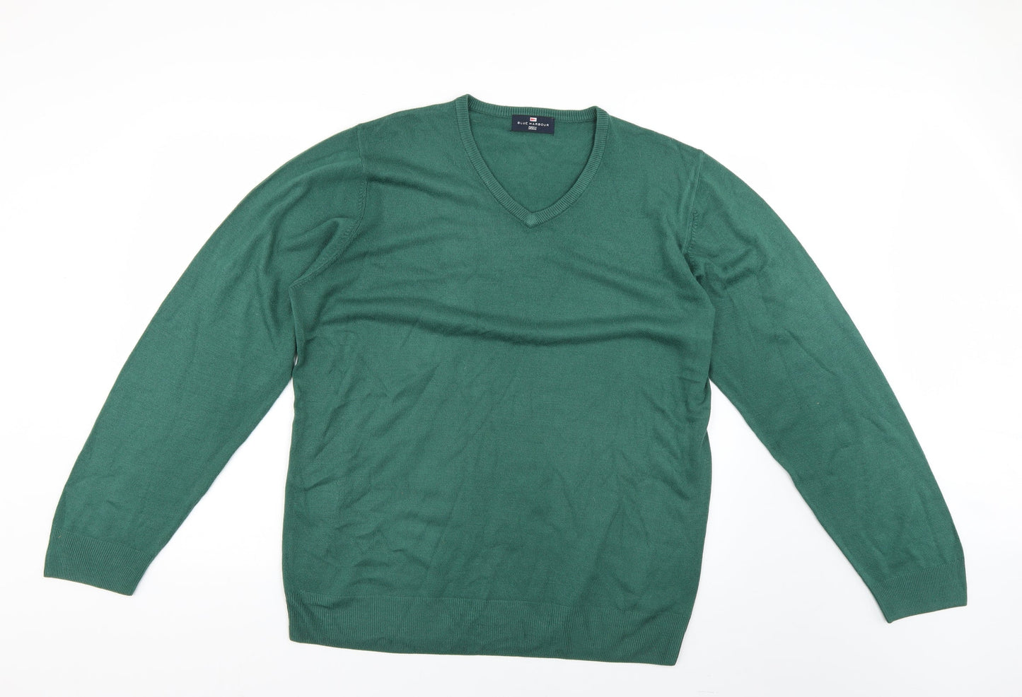 Marks and Spencer Mens Green   Pullover Jumper Size XL