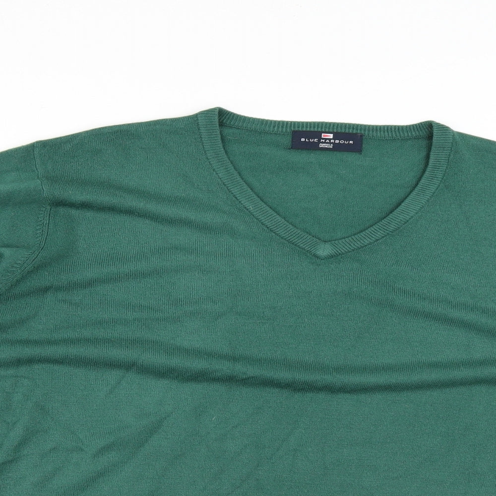 Marks and Spencer Mens Green   Pullover Jumper Size XL