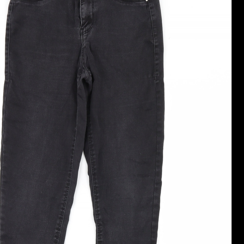 Dorothy Perkins Womens Black  Denim Skinny Jeans Size 12 L28 in