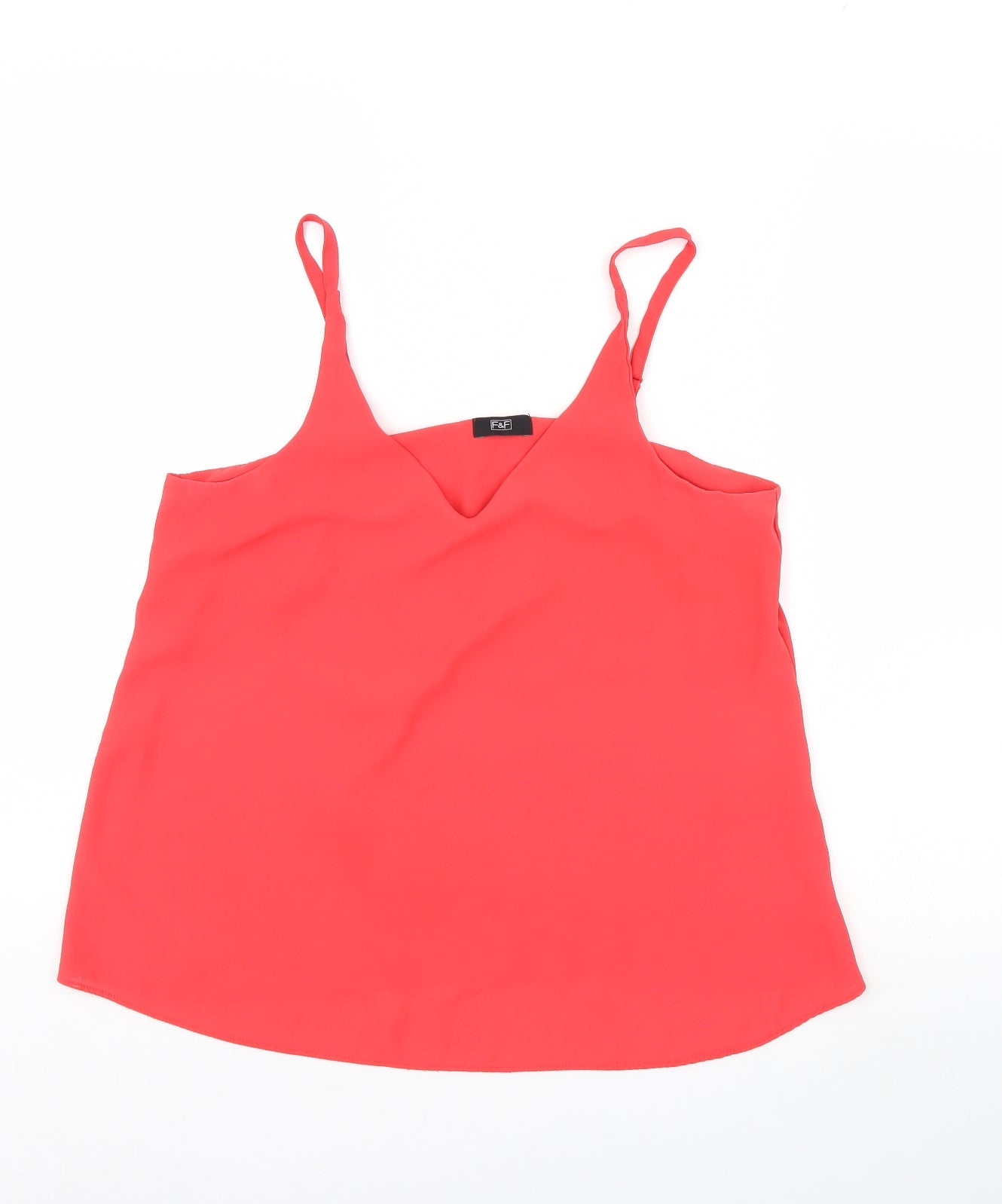 F&F Womens Pink   Basic Tank Size 12