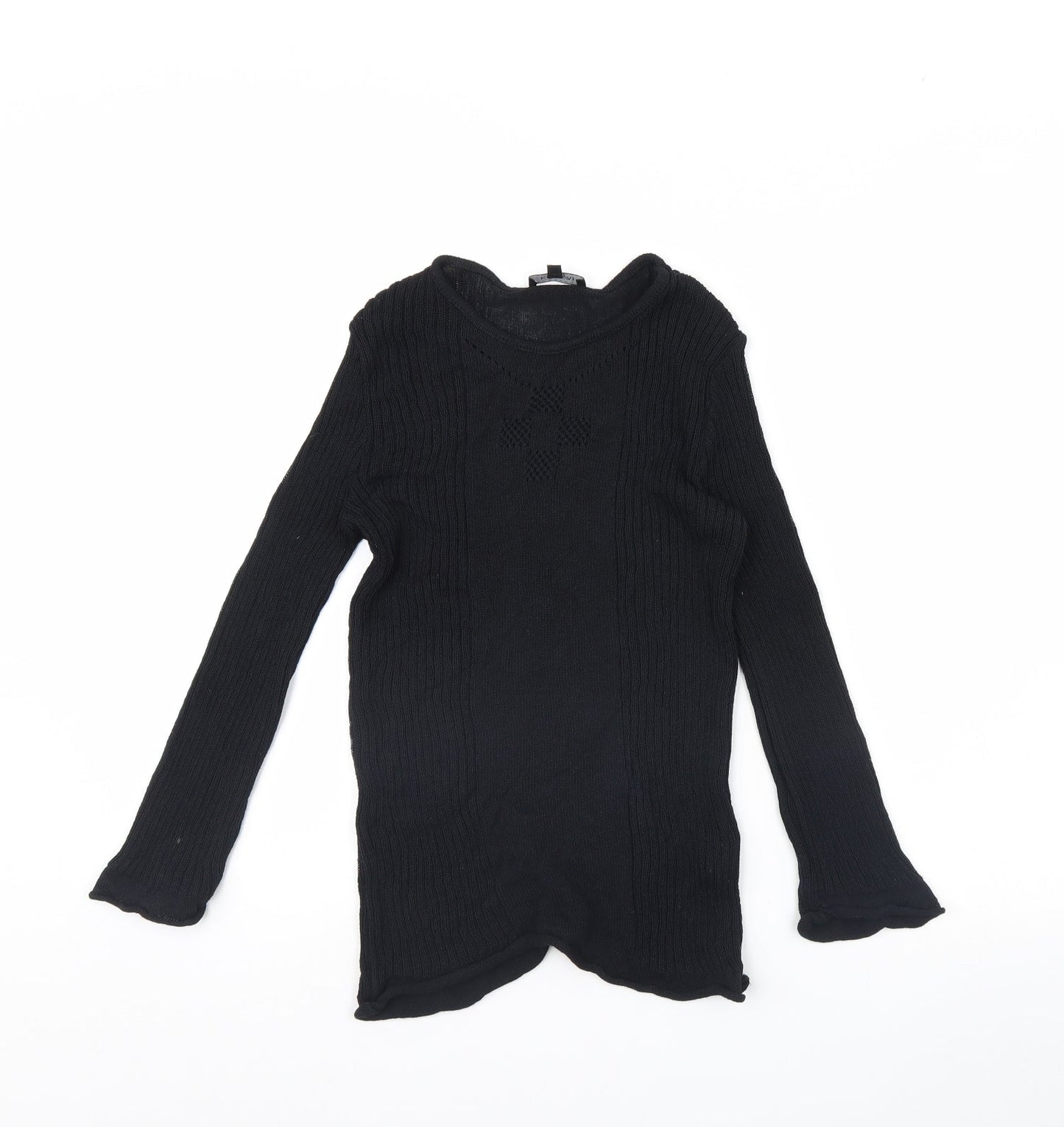 Womens UK Size XS Kookai Black Pullover Jumper