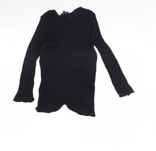 Kookai Womens Black   Pullover Jumper Size XS
