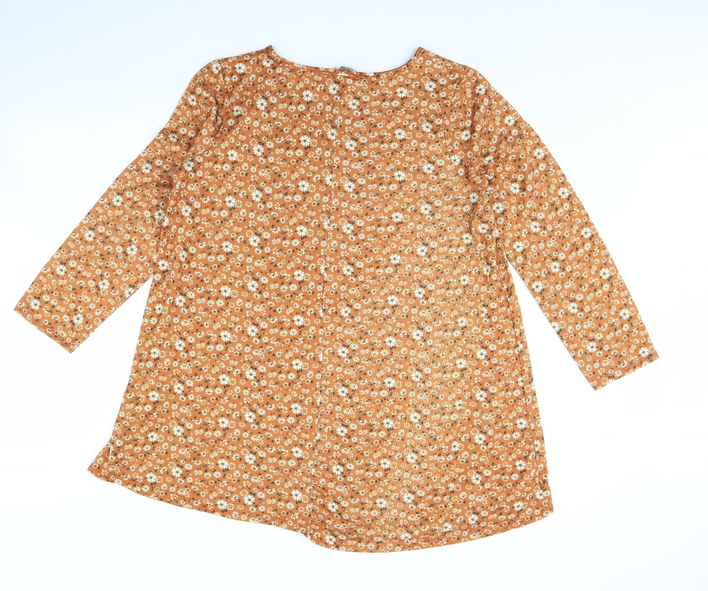 Womens UK Size 12 Principles Orange Pullover Jumper