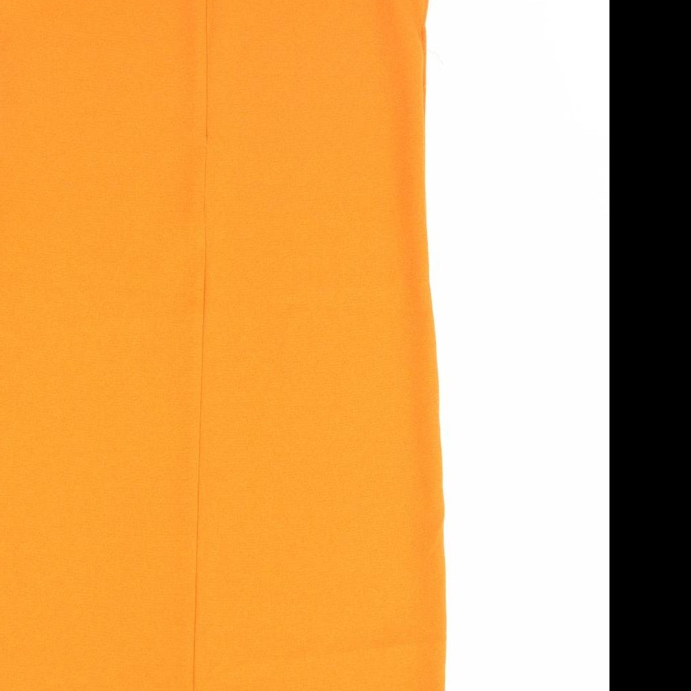 Boohoo Womens Orange   Shift  Size 8