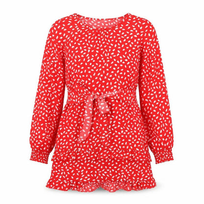 SheIn Womens Red Polka Dot  Mini  Size M