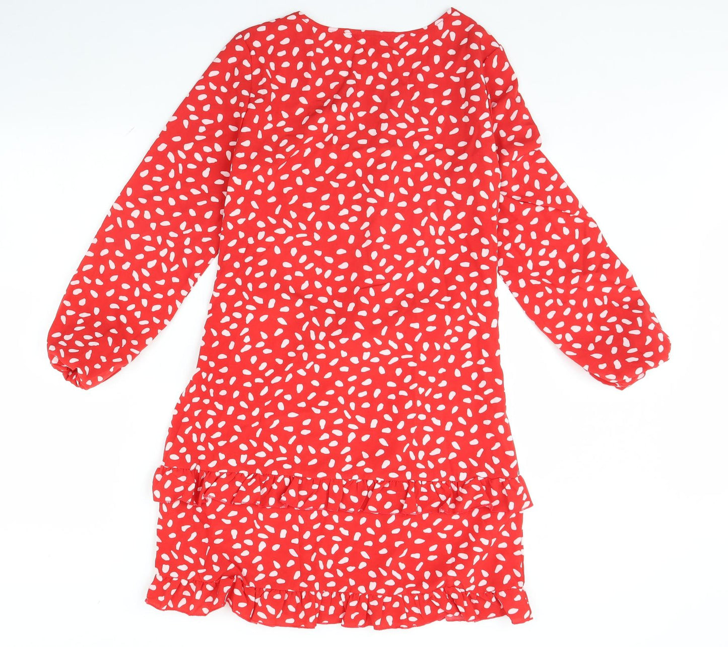 SheIn Womens Red Polka Dot  Mini  Size M