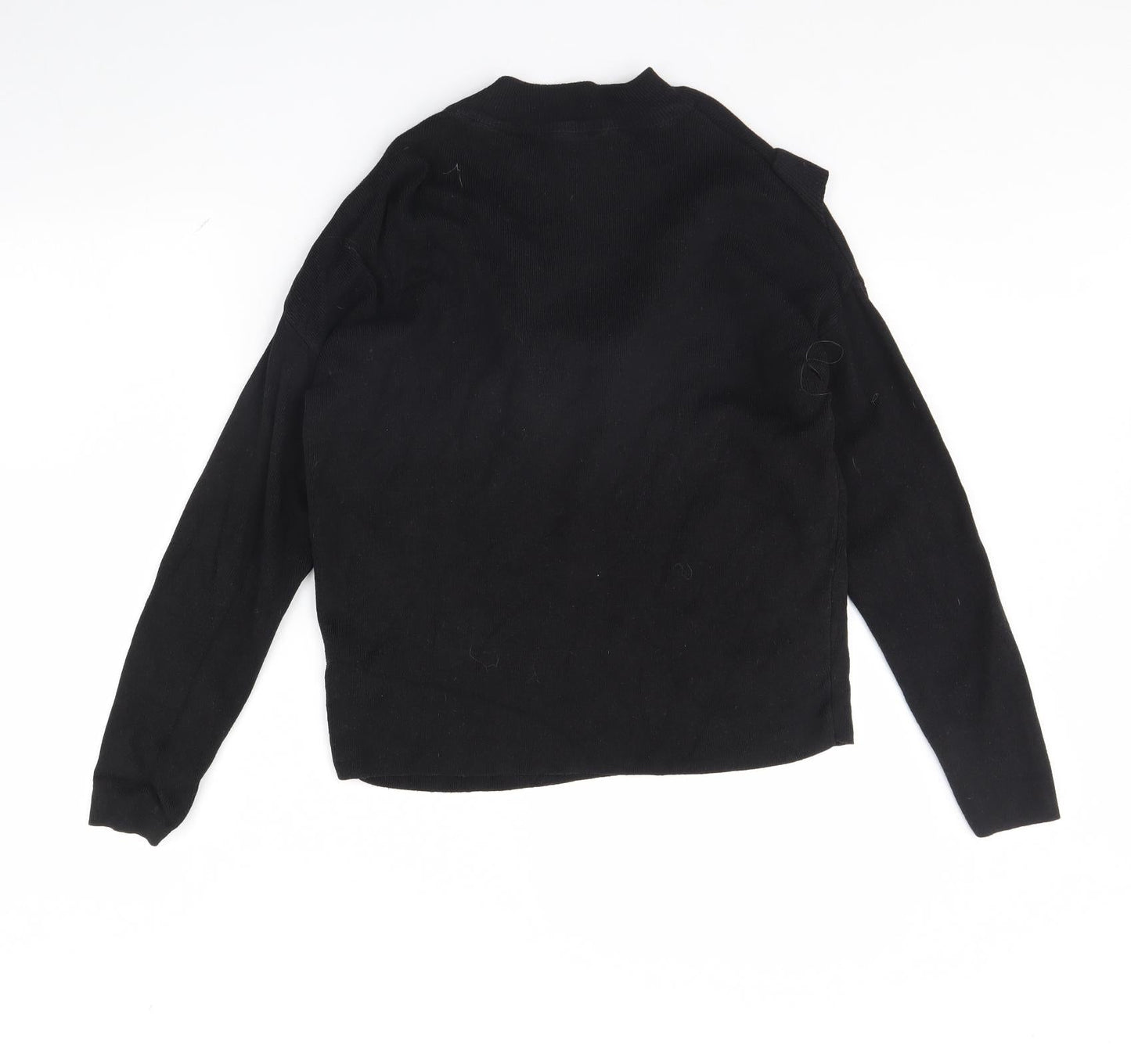 Womens UK Size L New Look Black Pullover Jumper