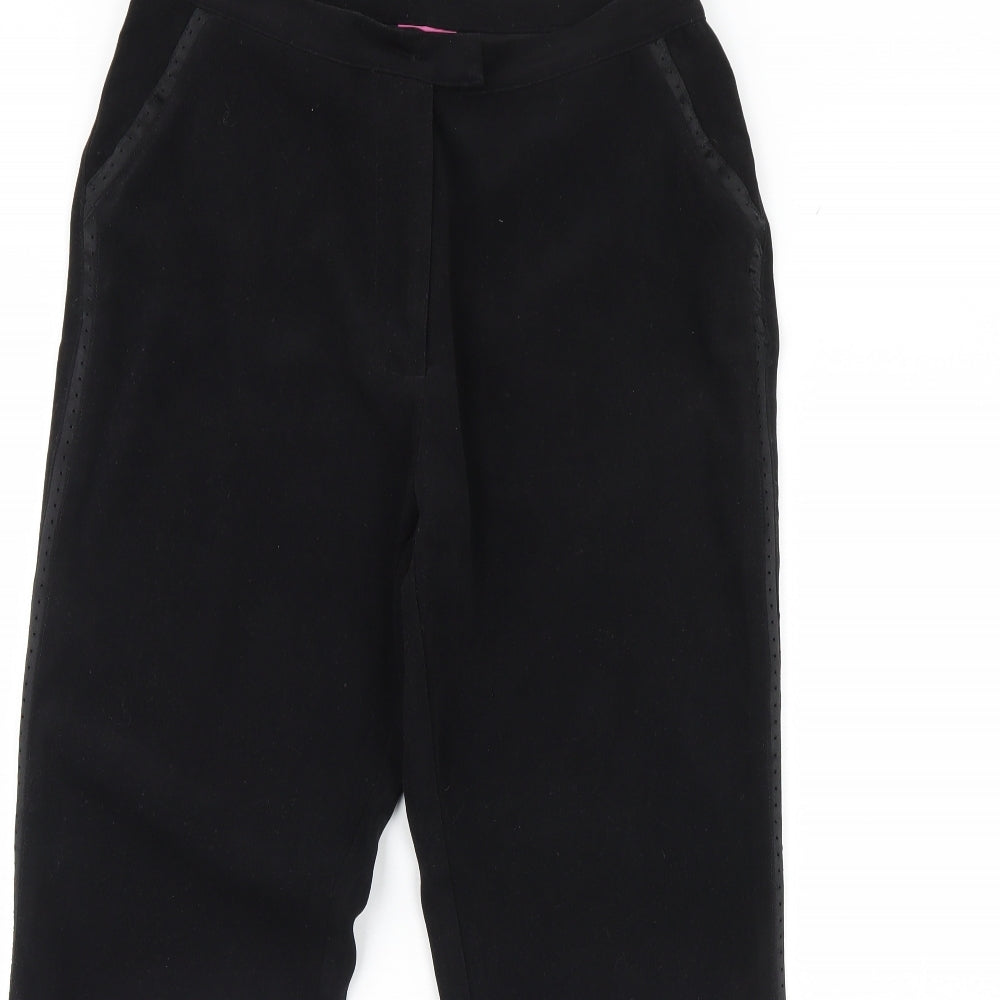 Womens UK Size 14 For Women Regular Fit  Black Trousers