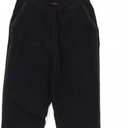 Womens UK Size 14 For Women Regular Fit  Black Trousers
