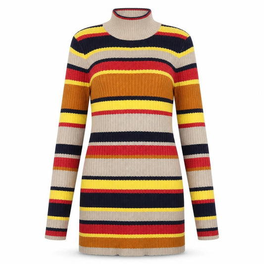 Womens UK Size XS Glamorous Multicoloured Pullover Jumper
