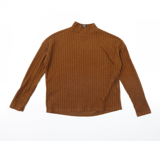 Primark Womens Brown   Pullover Jumper Size XS