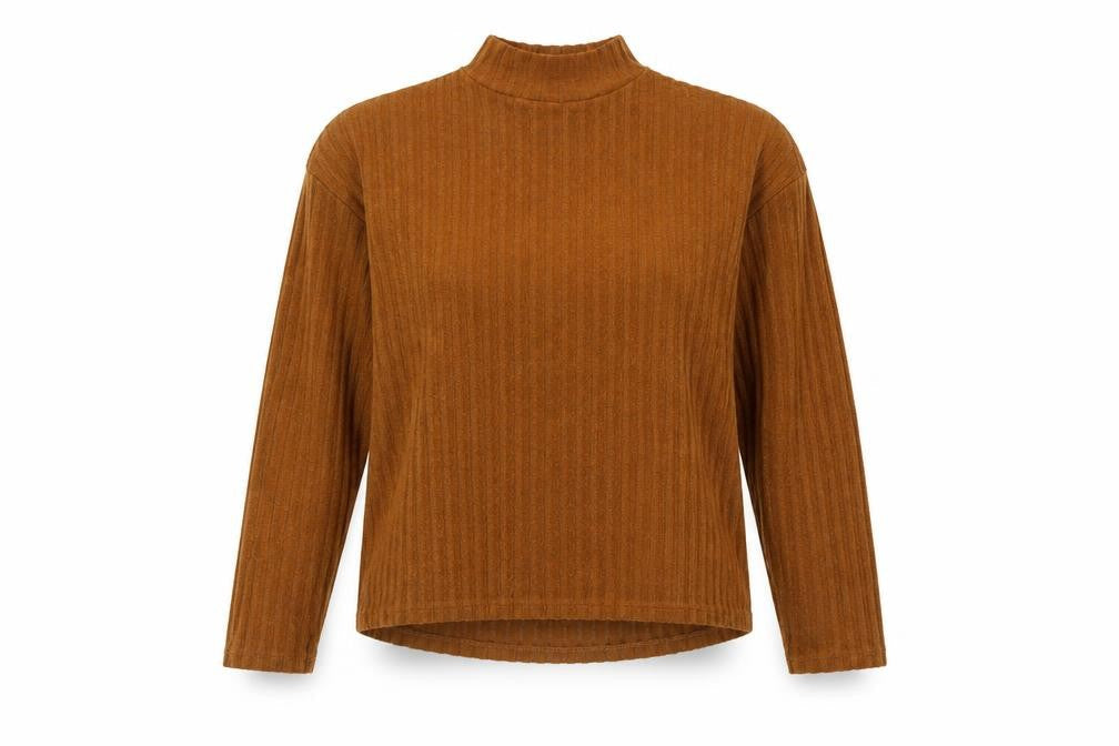 Womens UK Size XS Primark Brown Pullover Jumper