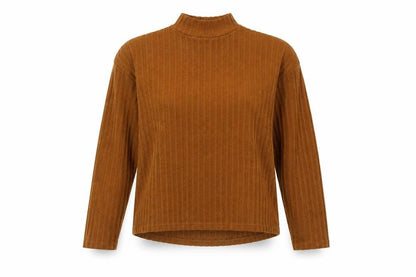 Womens UK Size XS Primark Brown Pullover Jumper