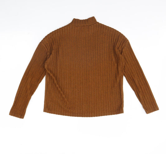 Primark Womens Brown   Pullover Jumper Size XS